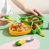 MiniMeal – Seguro y antideslizante: juego de mesa para niños con cubiertos de silicona