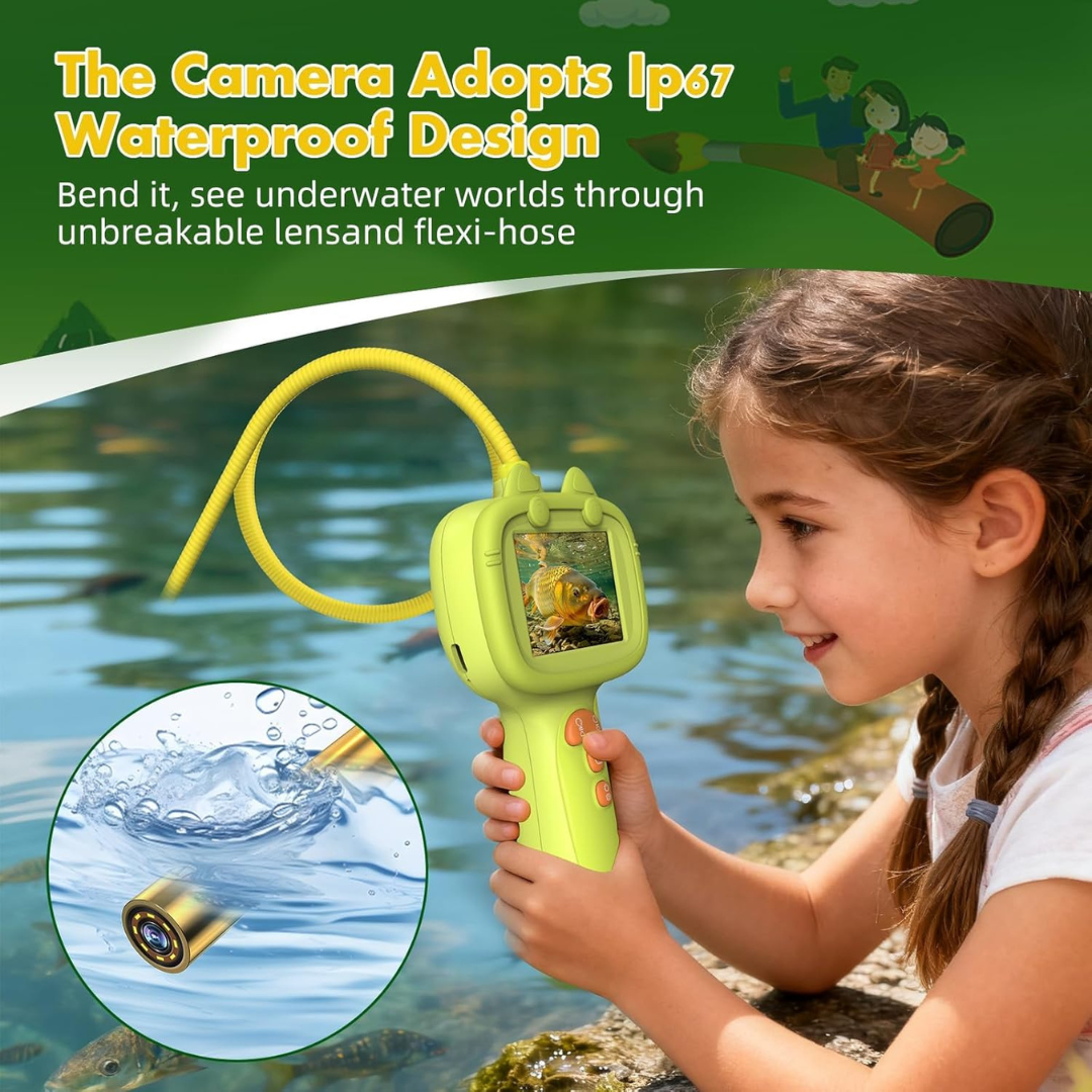 WonderScope – Educativo y aventurero: endoscopio con luz