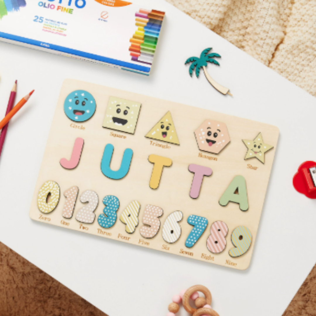 Woods™ - Tu propia etiqueta con tu nombre - Rompecabezas personalizado