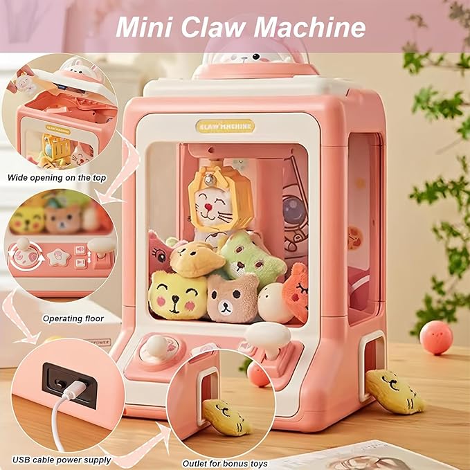 Magic Mini Claw Machine™ - Jugar y atrapar - Máquina garra atrapa juguetes