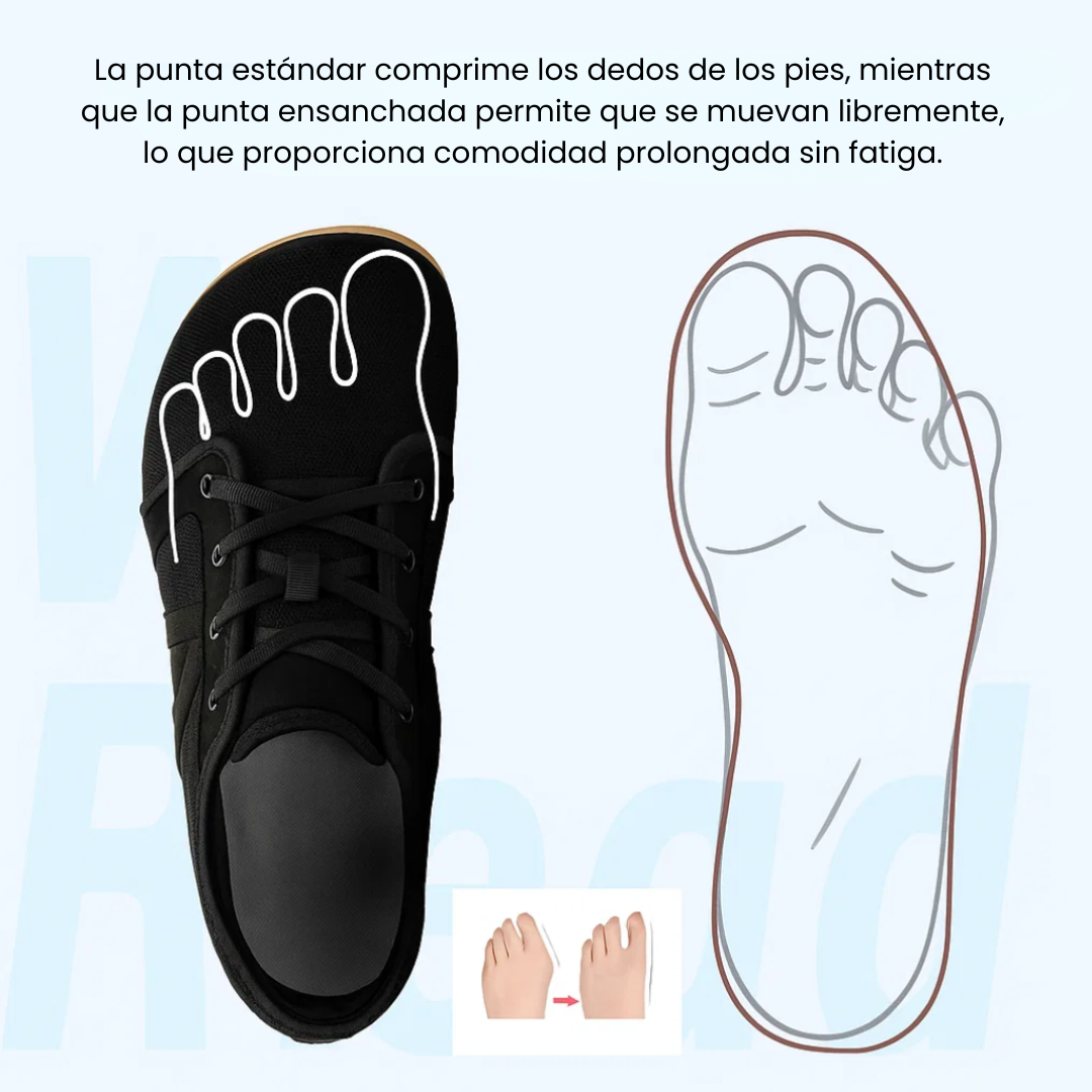 Barefoot – Nariz ancha y comodidad: zapatillas infantiles Barefoot