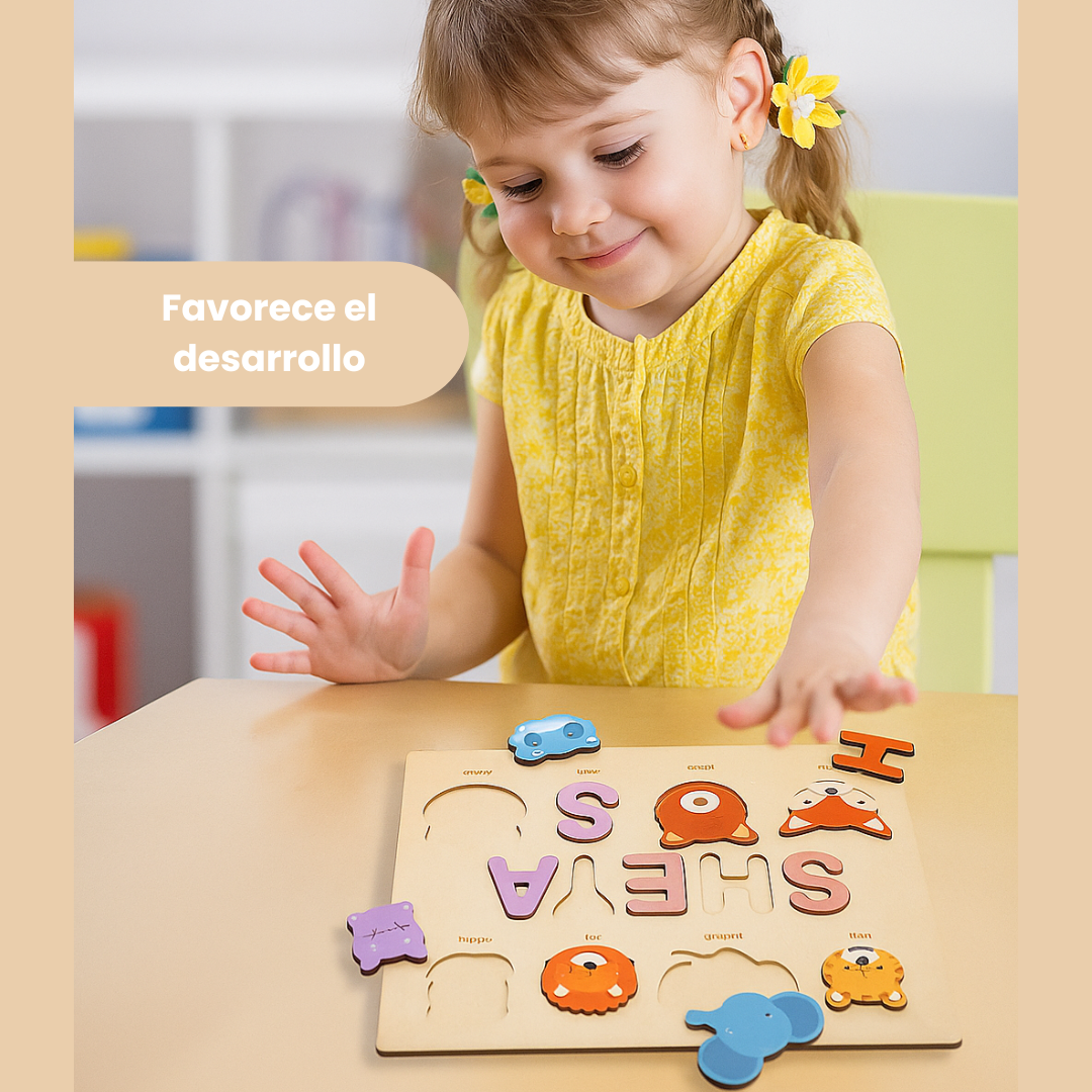 Woods™ - Tu propia etiqueta con tu nombre - Rompecabezas personalizado