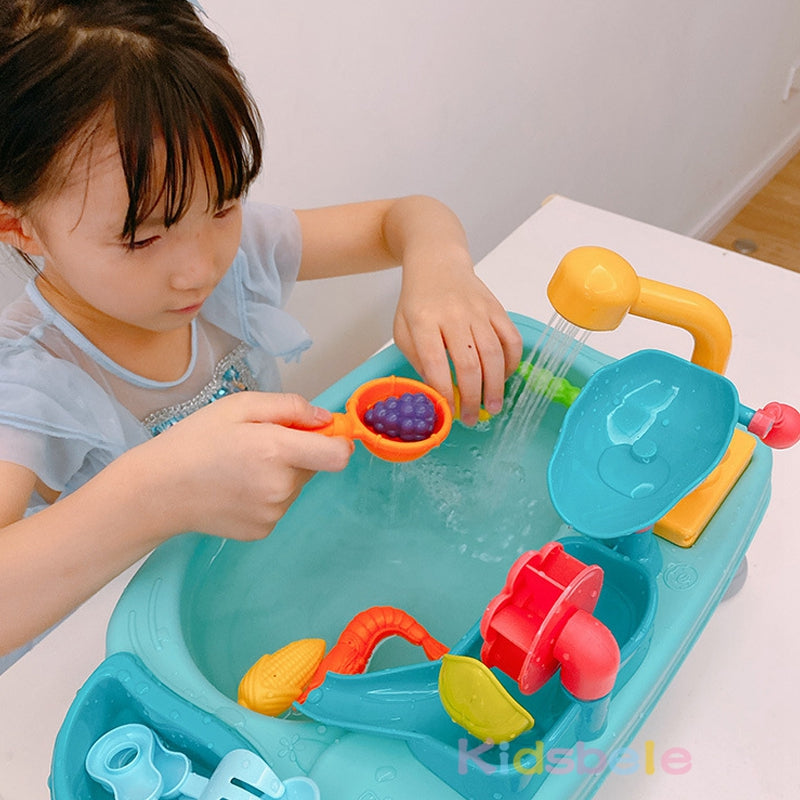 SinkPlay – Fantasía y desarrollo: fregadero de juguete y juego de pesca 2 en 1