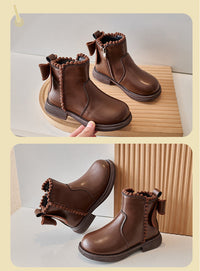 Thumbnail for Mini Fashion – Comodidad y estilo: botines de cuero