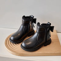 Thumbnail for Mini Fashion – Comodidad y estilo: botines de cuero