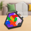 LogicStar – Creativo e instructivo: juego de mesa de rompecabezas