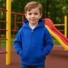 CoolKids – Resistente y cálida: sudadera con capucha y cremallera