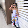 Mini Fashion™ - Conjunto de camiseta de tirantes y pantalón de moda para niños
