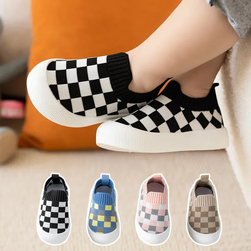 Mini Fashion™ - Patrón en bloques - Zapato flexible sin cordones