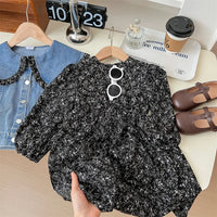 Thumbnail for Enchanted Blossom™ - Conjunto de chaqueta vaquera y vestido