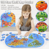 GeoMap – Educativo y divertido: rompecabezas de suelo con mapa del mundo