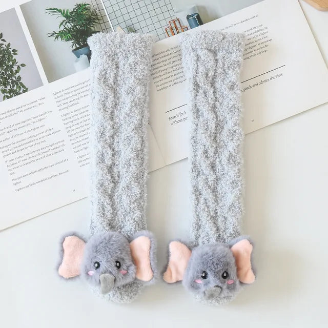 Mini Fashion™ - Calentadores - Calcetines de peluche