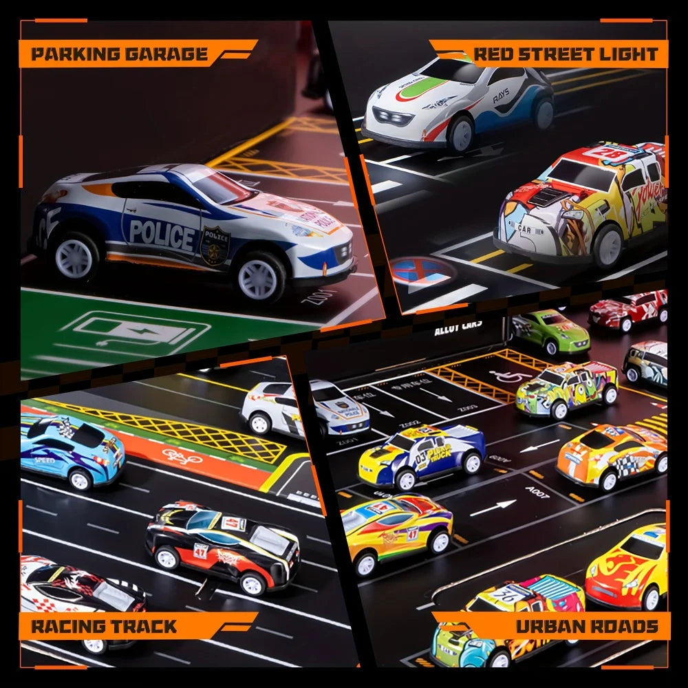 Speed Wheels™ - Superrápido y resistente - 48 Coches de carreras