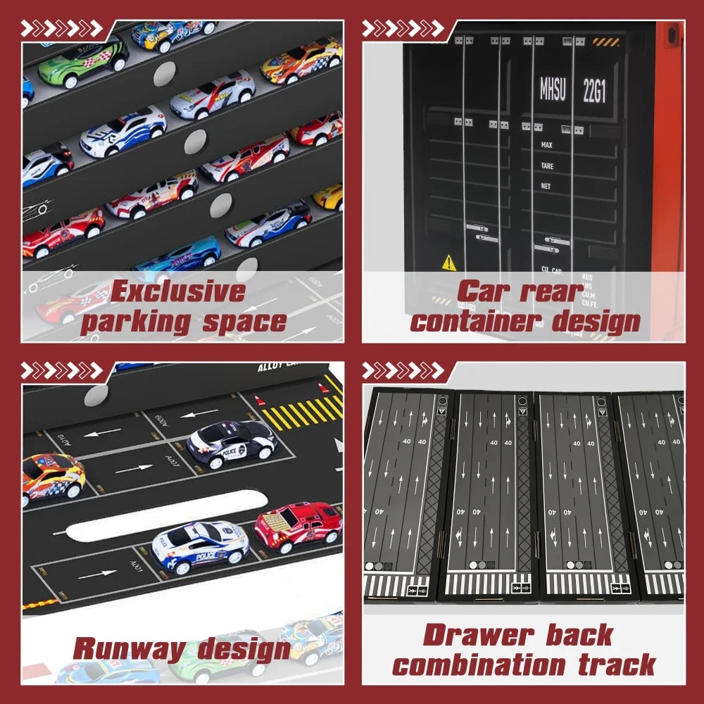 Speed Wheels™ - Superrápido y resistente - 48 Coches de carreras
