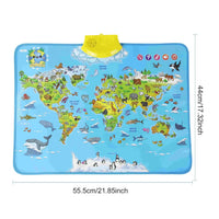 Thumbnail for LittleExplorers – Aprender y jugar – Mapa mundial de animales