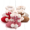 Mini Fashion™ - Pies calientes - Botas con corazones y lazo