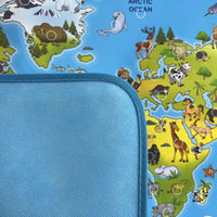 Thumbnail for LittleExplorers – Aprender y jugar – Mapa mundial de animales
