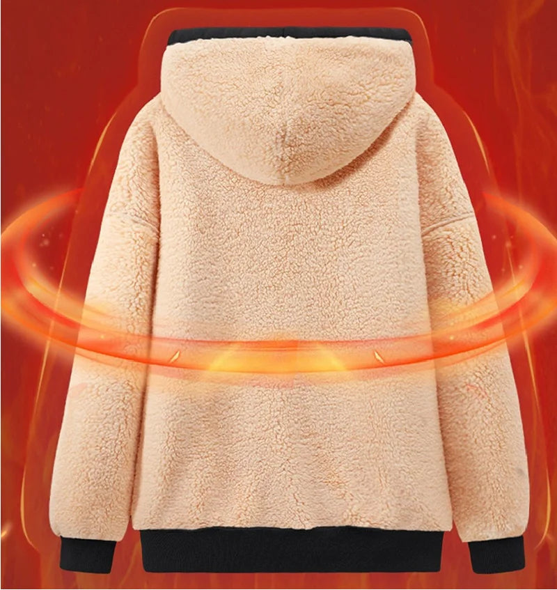 MiniFashion – Cómoda y holgada: sudadera con capucha informal