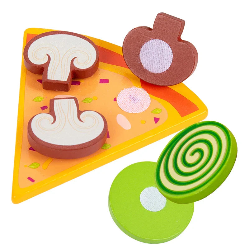 Woods™ - Estimular la creatividad y la motricidad - Juego de pizza y galletas para niños