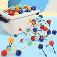 Thumbnail for Connect Beads™ - Perlas de PVC flexible - Bloques de construcción geométricos en 3D