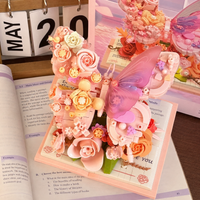 Thumbnail for BloomBook – Romántico y creativo: libro de flores en 3D con rosas y mariposas