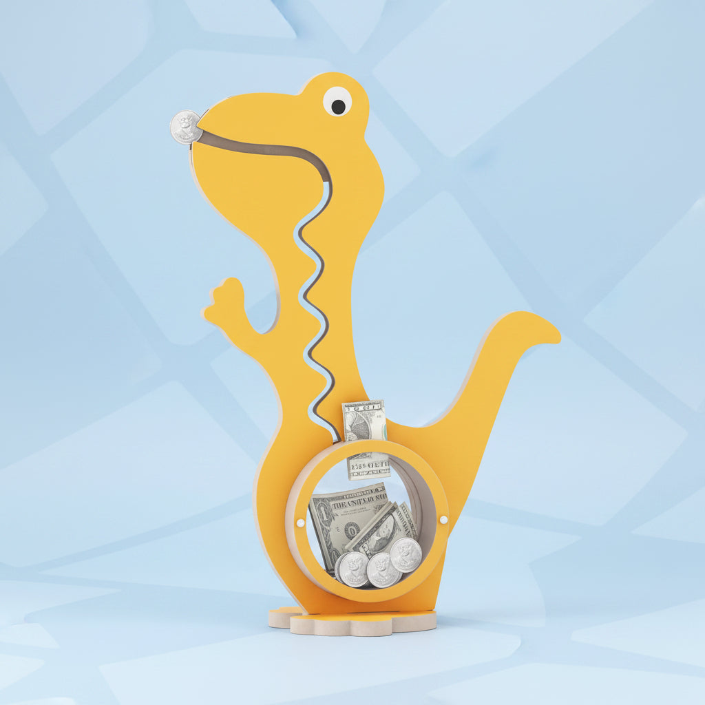 DinoSave – Bonito y práctico: hucha de dinosaurios