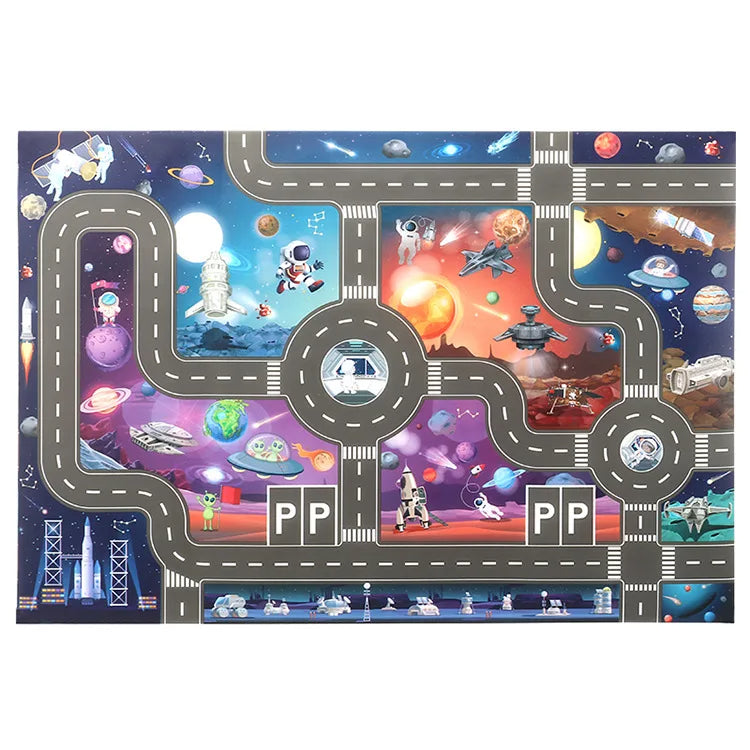 Car Adventure - Magic City Playmat™ - Alfombrilla carros de la Ciudad