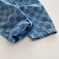 Thumbnail for DenimCheck – Cómodos y modernos: pantalones infantiles con estampado de cuadros