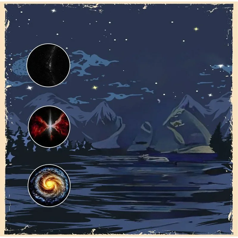 NightSky – Regulación de intensidad y magia en el dormitorio: lámpara LED Galaxy