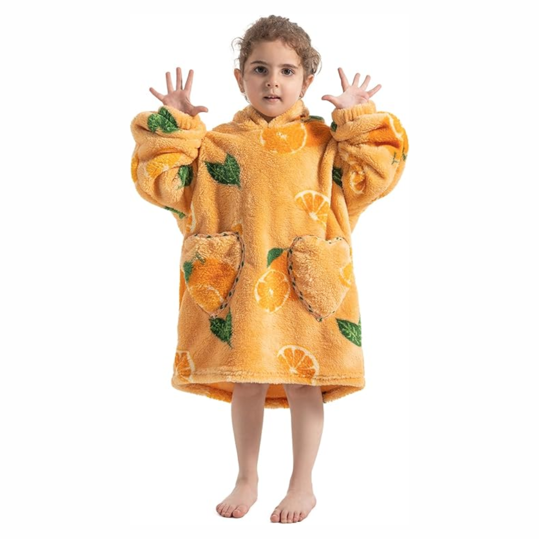 HappySnug – Bonita y cómoda: manta infantil con capucha