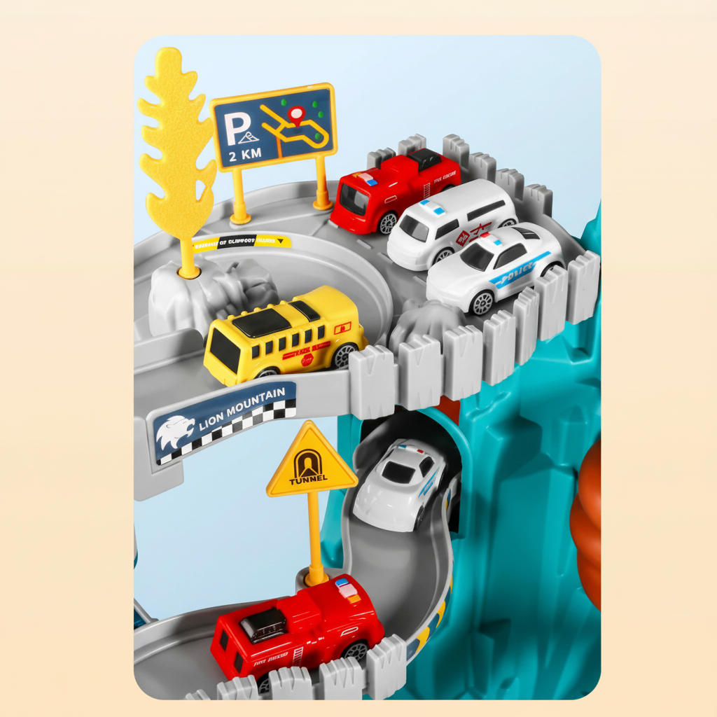 AutoWorld – Educativo e interactivo – Juego de aparcamiento eléctrico