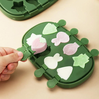 Thumbnail for LollyFun – Creativo y práctico: molde de silicona para helados con recipiente para guardarlos
