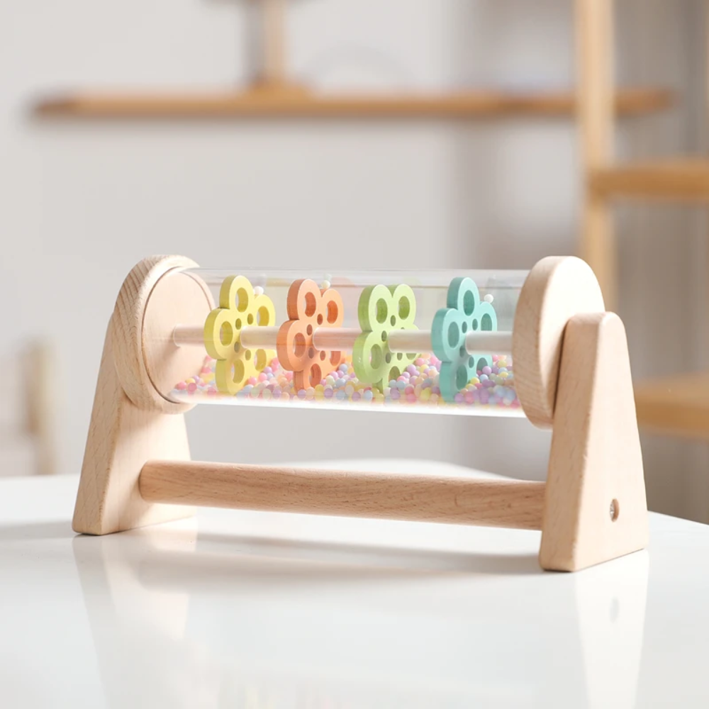 TinyMelody – Relajante y educativo: juguetes musicales de madera con sonido de lluvia