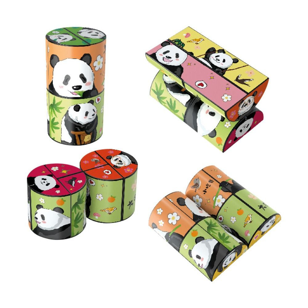 Panda Puzzle™ - Diversión educativa - Rompecabezas de Cubo