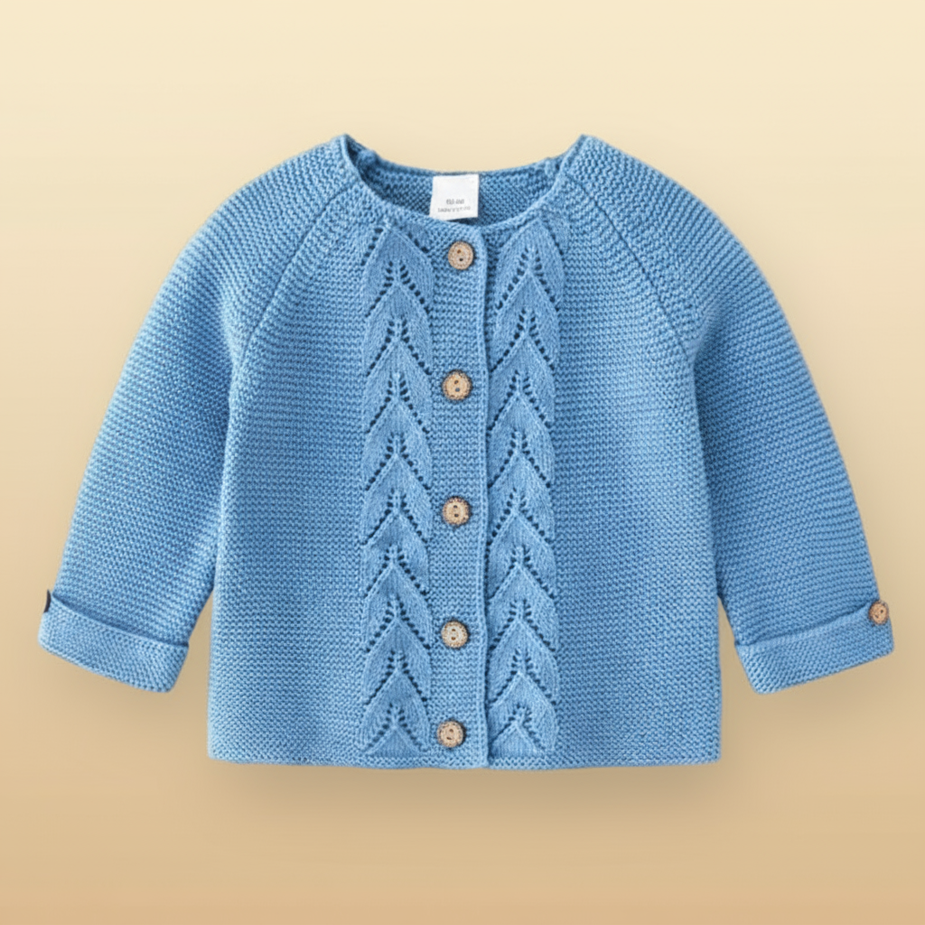 CozyCub – Cómodo y moderno: jersey de punto para niño