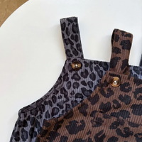 Thumbnail for LeopardChic – A la última y cómodos: petos para niñas con estampado de leopardo