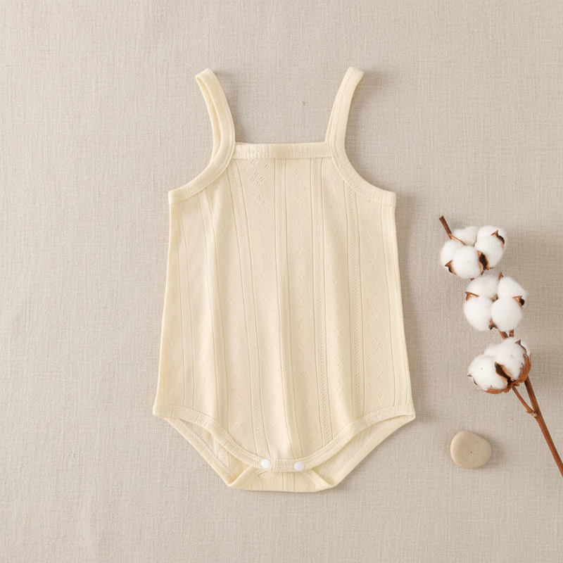 Summer Bodysuit – Ligero y cómodo – Body de punto para bebé