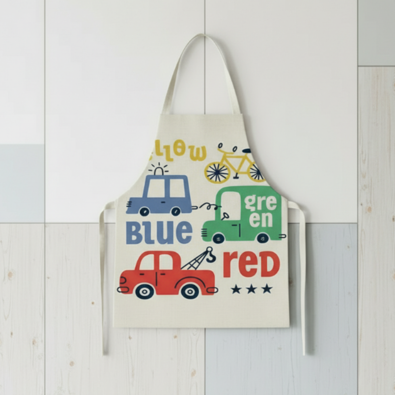 MiniChef™ – Divertido y resistente a las manchas: delantal infantil