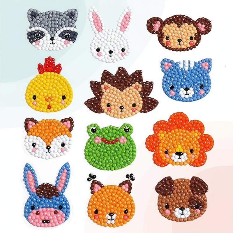 GemArt – Sombras y brillos: pegatinas para pintura con diamantes