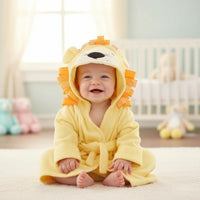 Thumbnail for CozyNest – Suave y absorbente: albornoz con diseño de animales