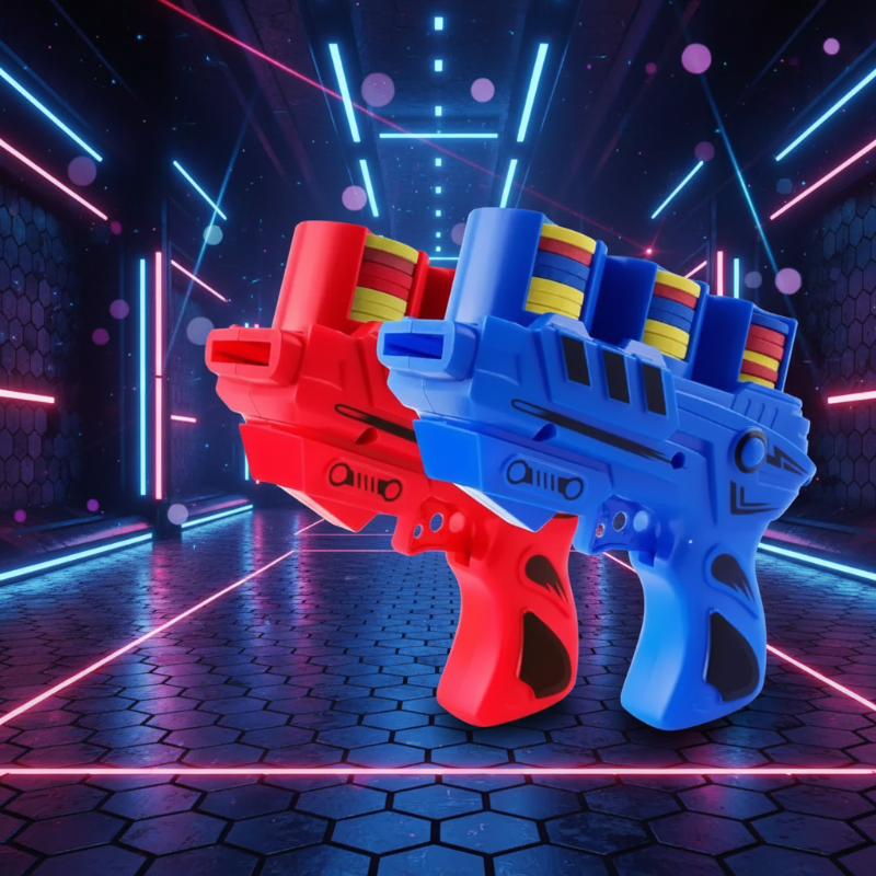 FunGun – Seguro y educativo – Set de juego de tiro con espuma