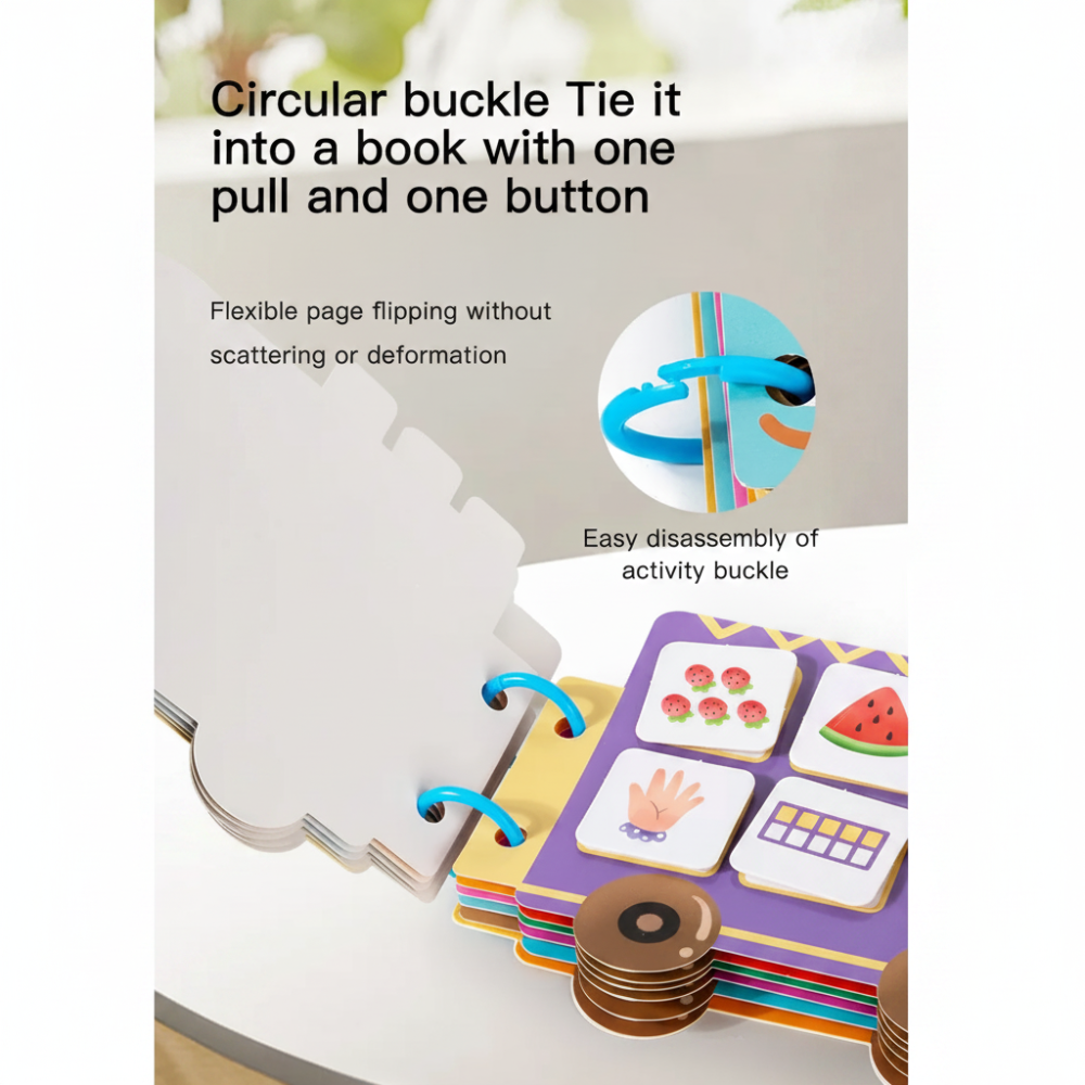 SmartCount – Educativo y lúdico – Cuaderno de números con actividades para contar