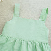 Thumbnail for BloomGrace – Bonito y cómodo: vestido infantil con lazo y tirantes ajustables