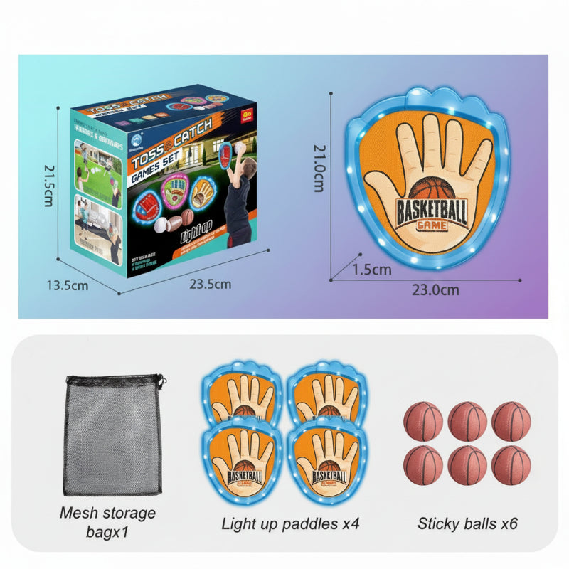 FlexiCatch – Suaves y divertidas: pelotas deportivas adhesivas