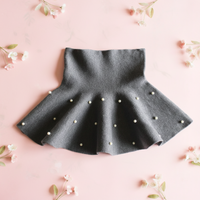 Thumbnail for Girls Knitted Skirt – Comodidad y estilo – Falda infantil