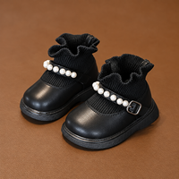 Thumbnail for PearlCharm – Elegante y adorable – Botines infantiles con detalles de perlas