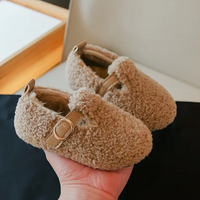 Thumbnail for WarmSteps – Cómodas y acogedoras: zapatillas de peluche de invierno para niños