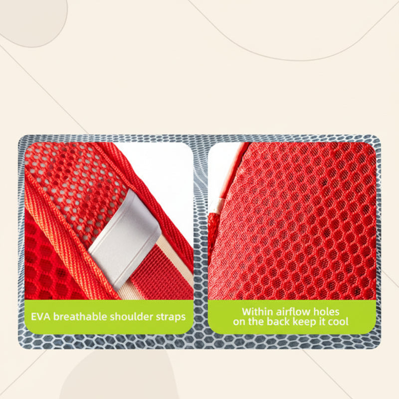 KidPack – Ligero y cómodo – Mochila escolar ligera con portabotellas