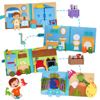 Thumbnail for Life Skills Book – Jugar y aprender – Libro de actividades para niños pequeños