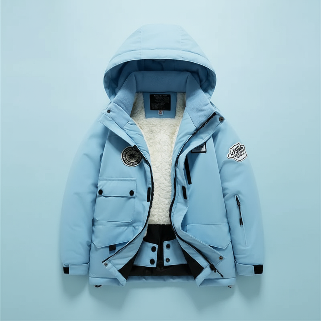 GlacierFit – Transpirable y protector Impermeable – Traje de esquí con forro polar